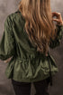 'Vayra' Pure Cotton Zip Up Long Sleeve Jacket - Celes Fashion